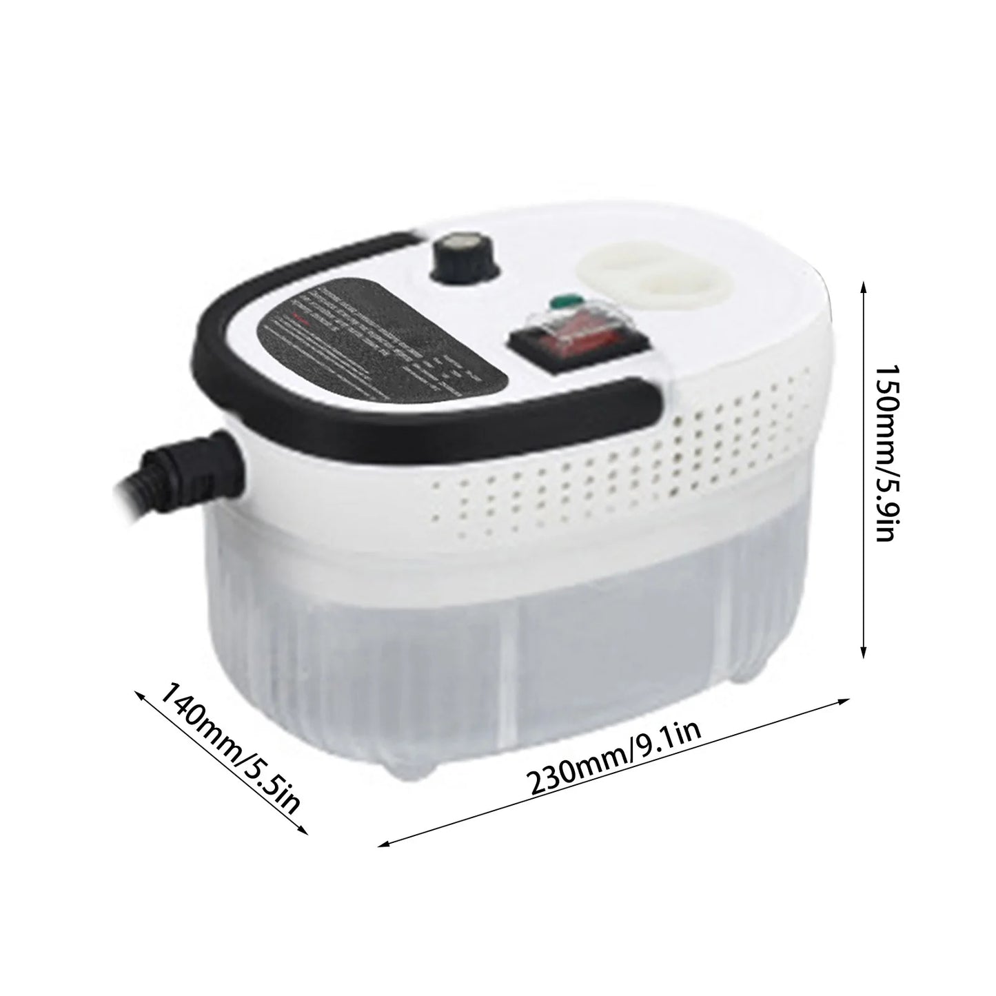 Romellar 1500W Steam Cleaner For Home And Car Cleaning