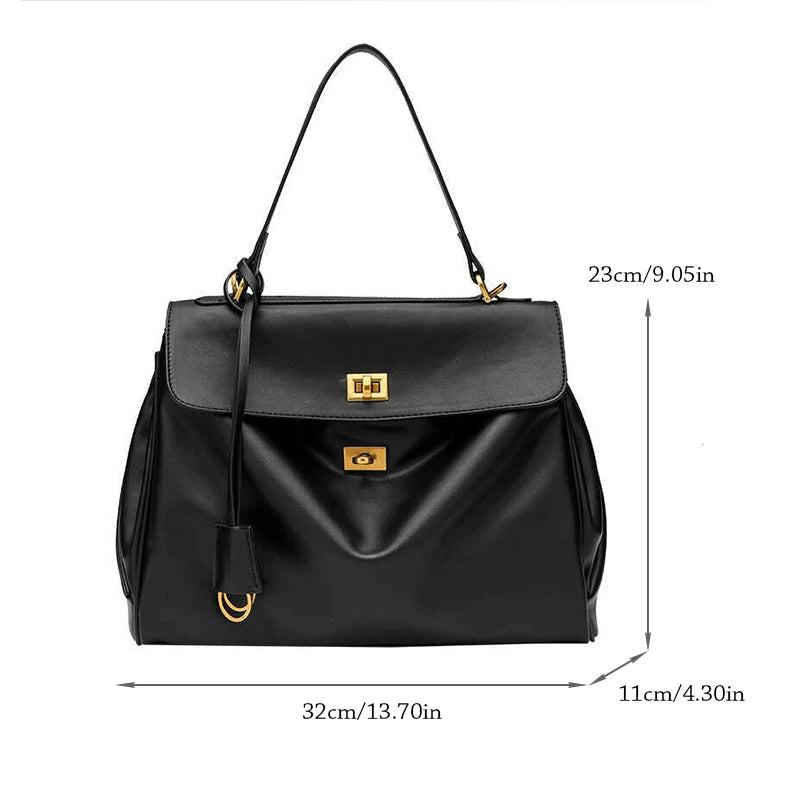 NONECN Designer Luxury Leather Handbags For Women Crossbody Bag