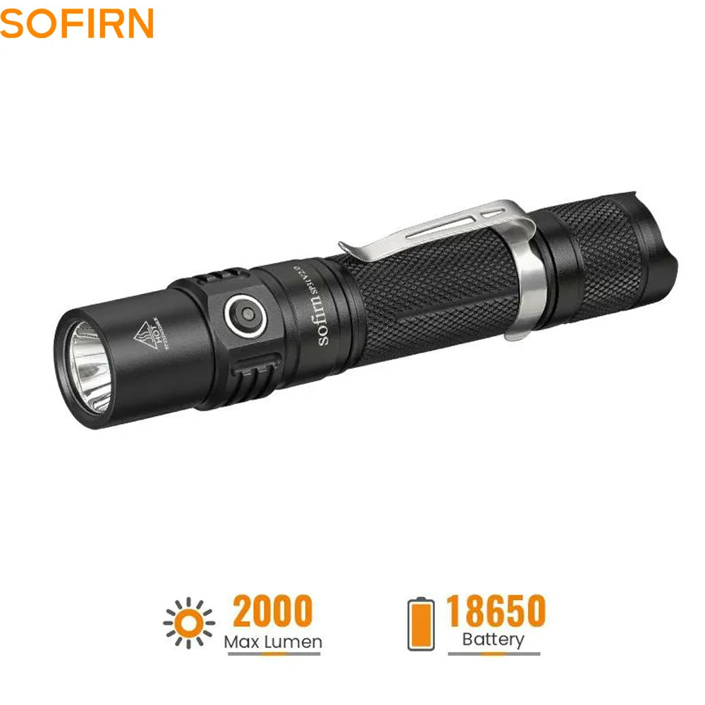 Sofirn SP31 V2.0 LED Flashlight 1200 Lumen Tactical Torch