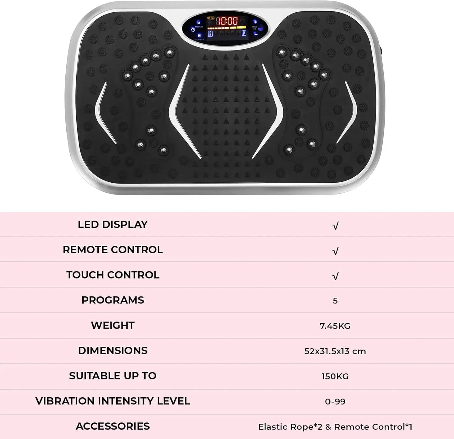 Vibration Plate Fitness Board For Home Exercise And Body Shaping