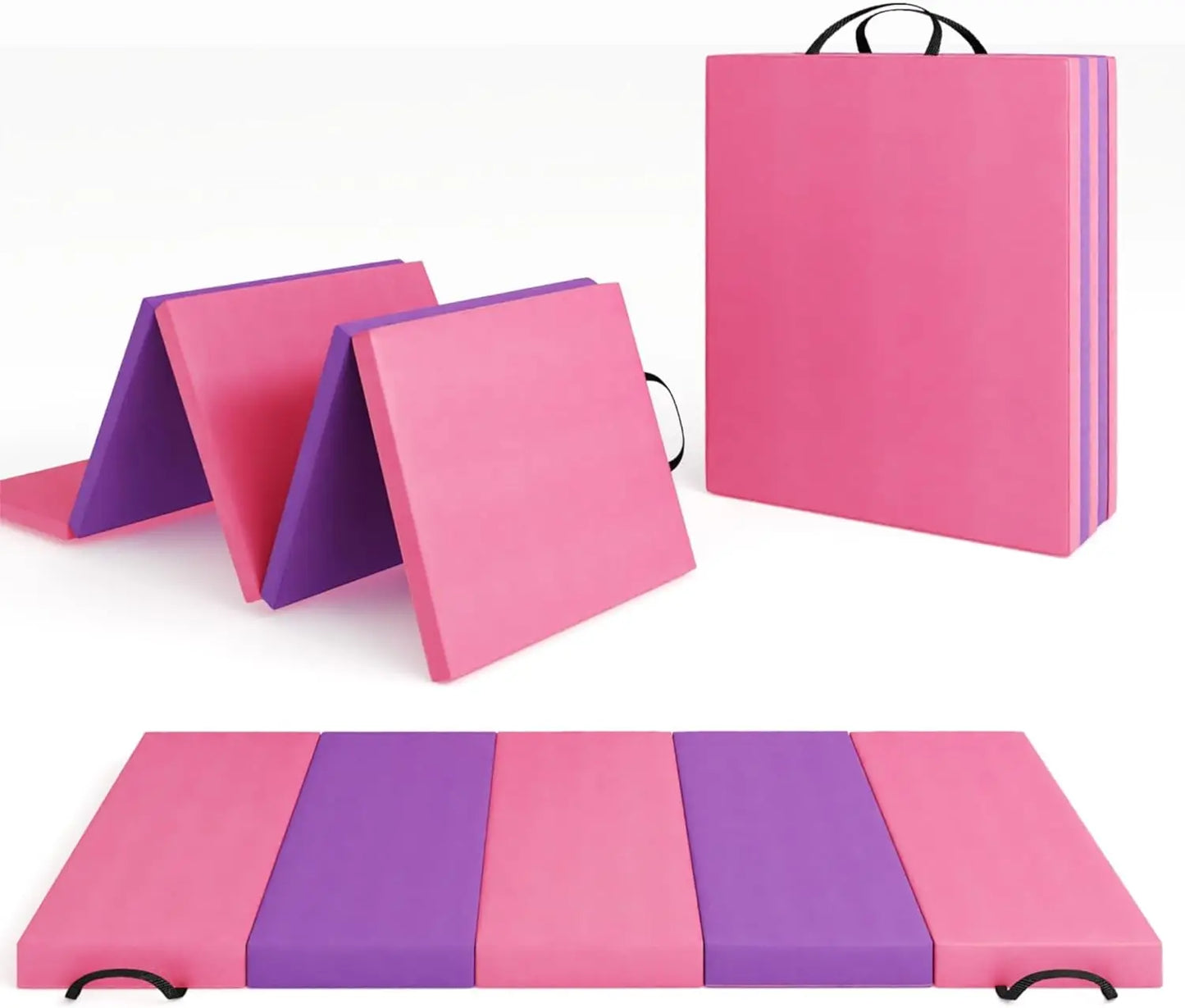 TWISTER.CK Folding Gym Mat Extra Firm High Density Non Slip