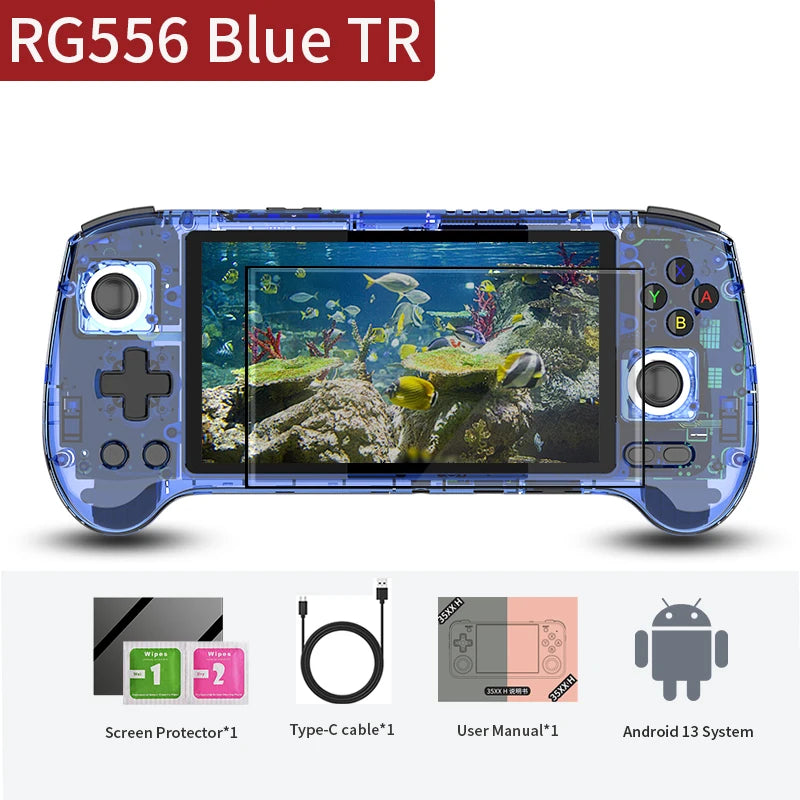 Anbernic RG556 Handheld Game Console With Android And WiFi