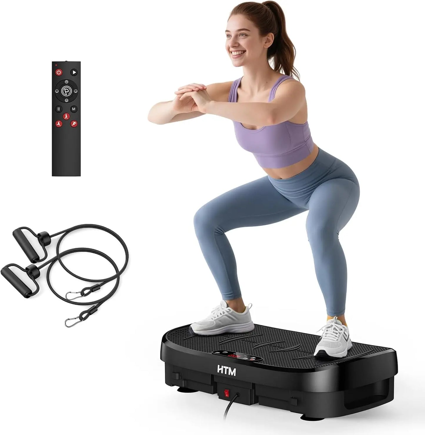 HTM Vibration Plate Exercise Machine Whole Body Workout