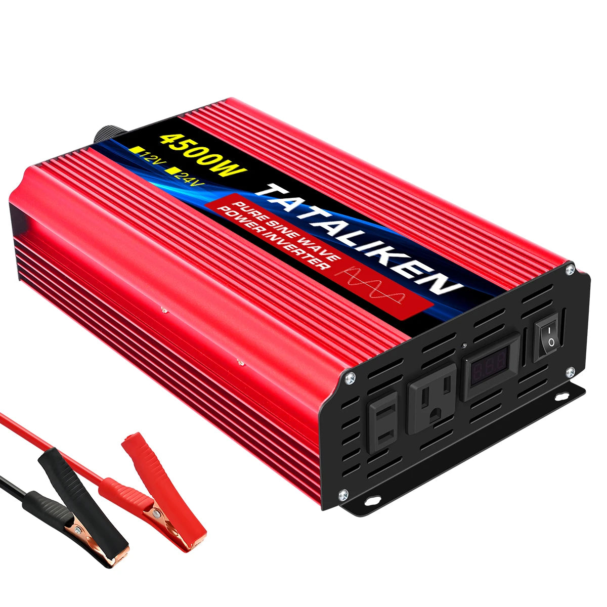 TATALIKEN 12V to 110V Pure Sine Wave Car Inverter Power