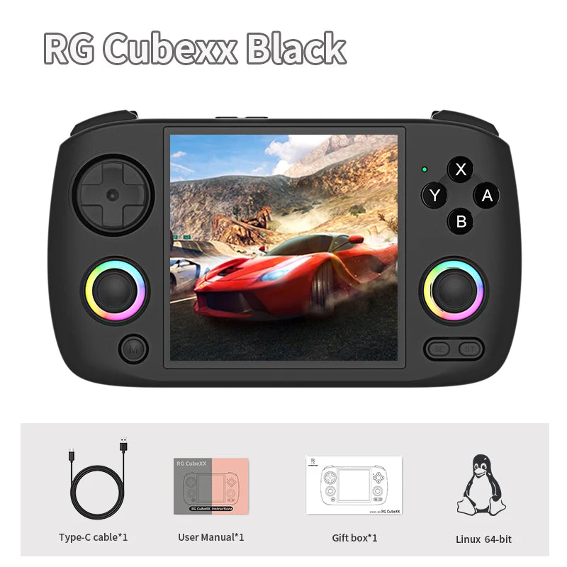 Anbernic RG CubeXX Handheld Console IPS Screen Linux H700