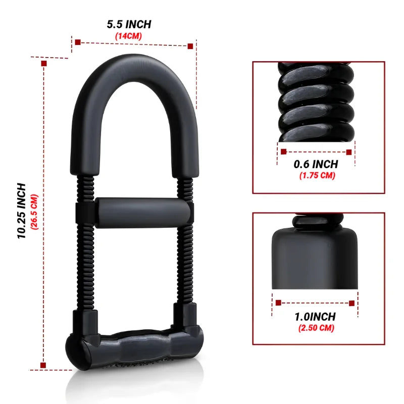 Adjustable Forearm Wrist Strength Trainer For Hand Grip Workout