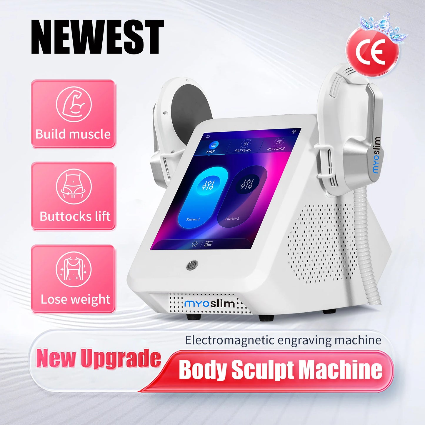 MYOSLIME EMS Myoslim Body Sculpt Machine For Contouring