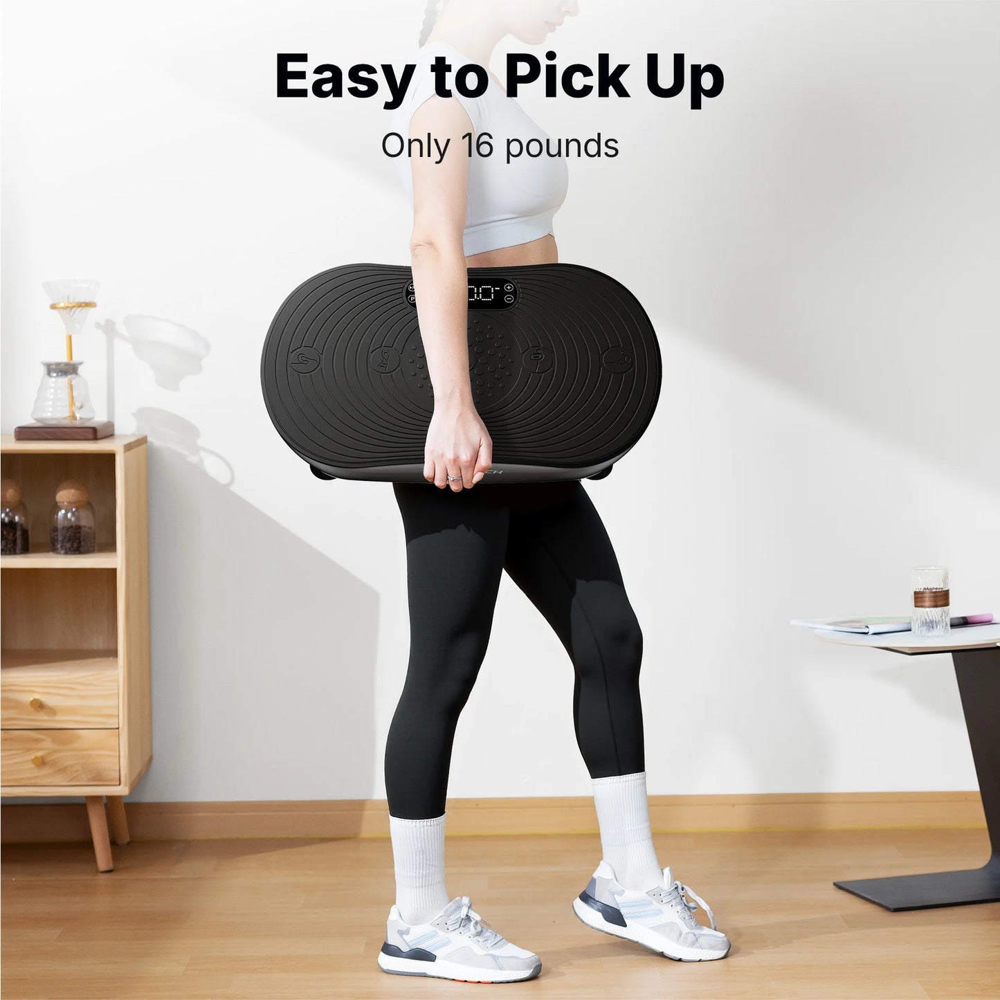 MERACH Vibration Plate For Weight Loss And Shaping With Bluetooth
