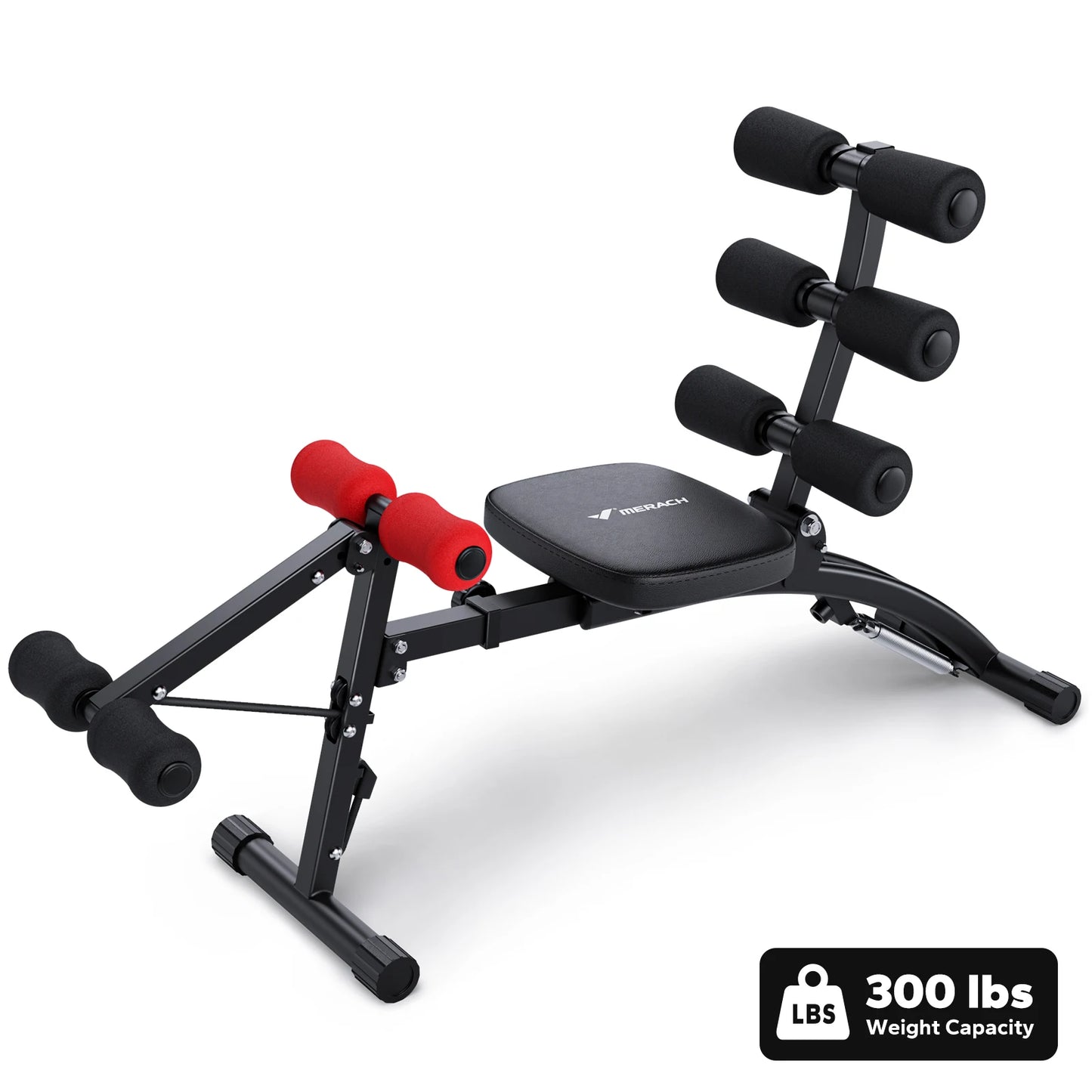 MERACH Ab Machine Multi Function Adjustable Sit Up Bench