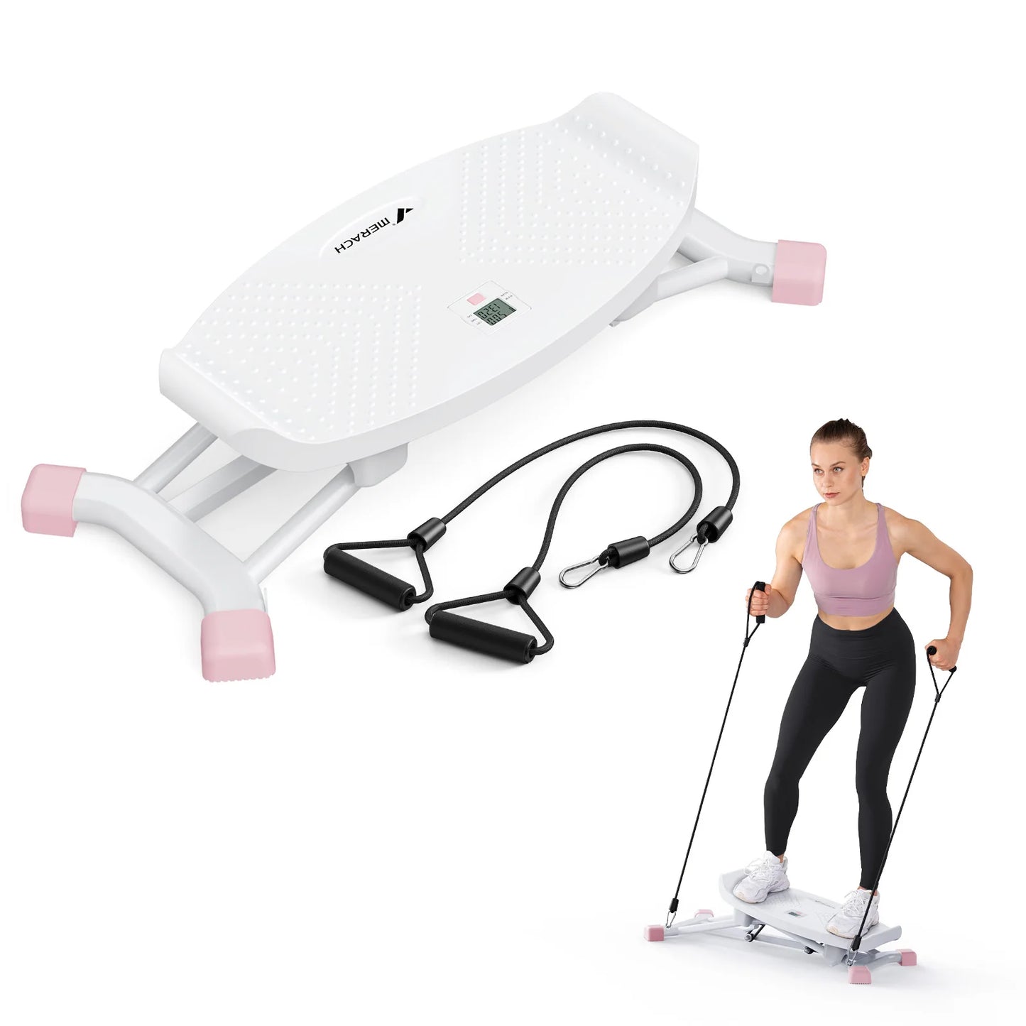 MERACH Ski Machine Simulated Ski Training Cardio Fitness Equipment