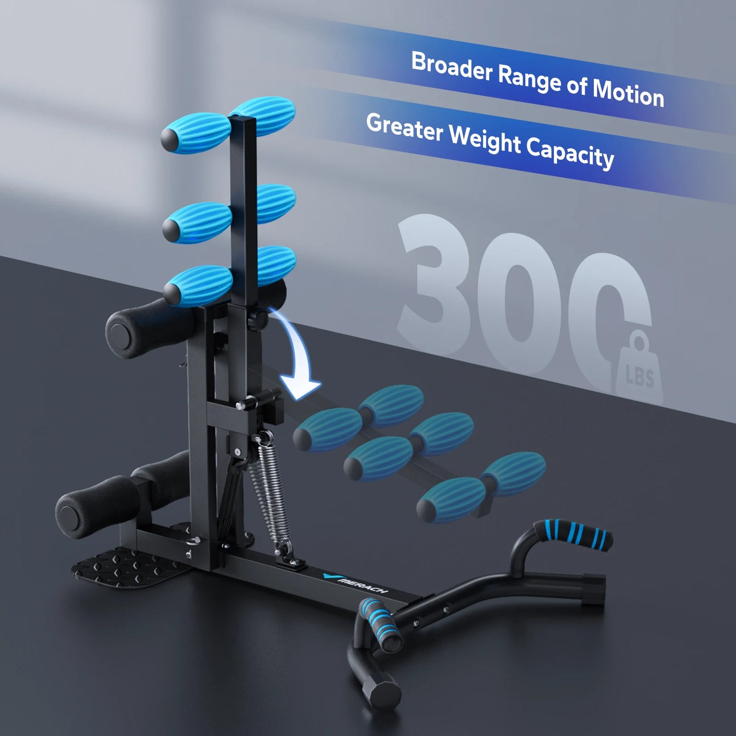 MERACH Adjustable Deep Squat Machine For Glutes And Core