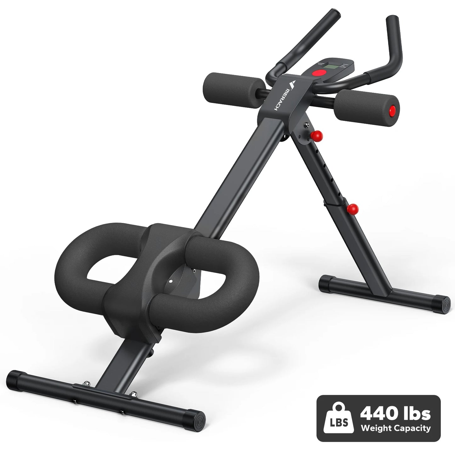 MERACH Abdominal Machine Adjustable Trainer For Core Workout