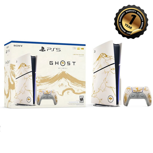 Sony PlayStation 5 Slim Ghost Of Yōtei Gold Limited Edition Bundle