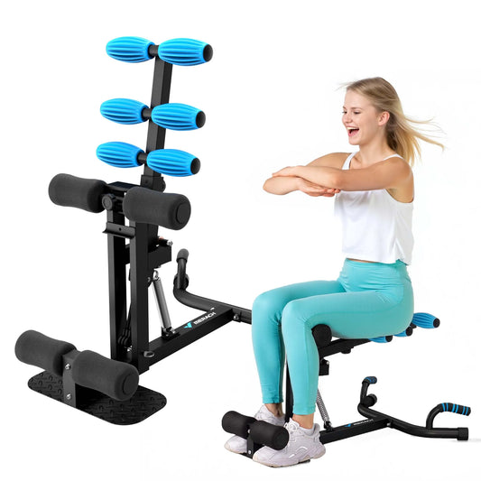 MERACH Adjustable Deep Squat Machine For Glutes And Core
