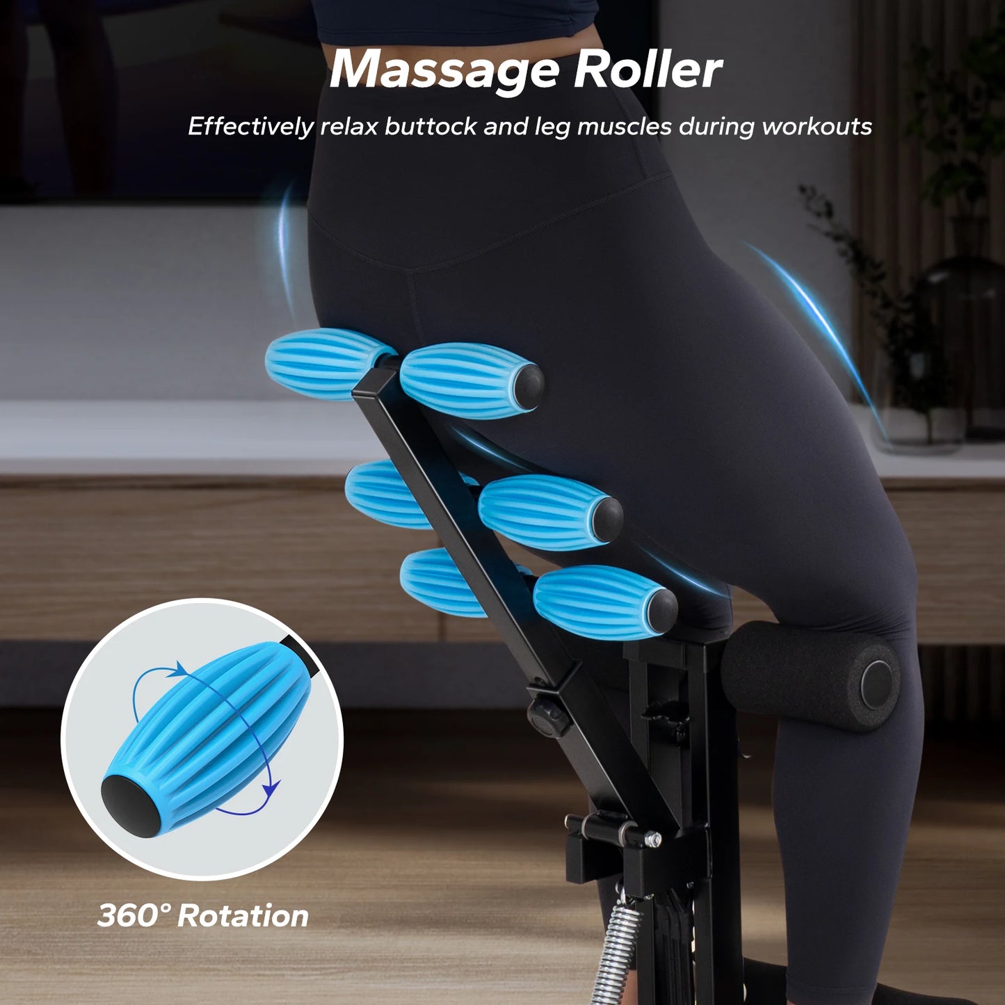 MERACH Adjustable Deep Squat Machine For Glutes And Core