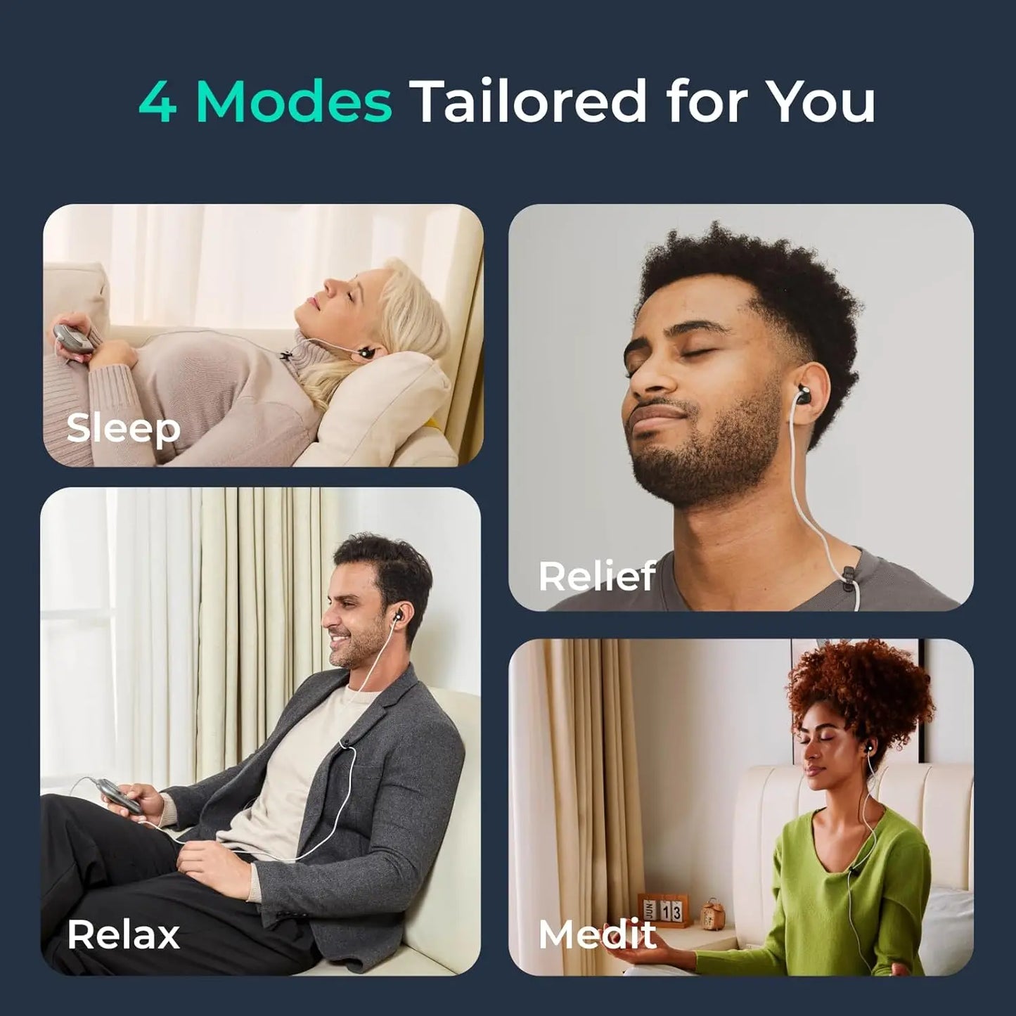 Zenowell taVNS Sleep Aid Device For Relaxation And Anxiety Relief