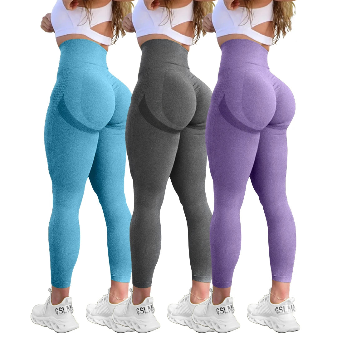 Womens Seamless Yoga Leggings Autumn Winter Activewear