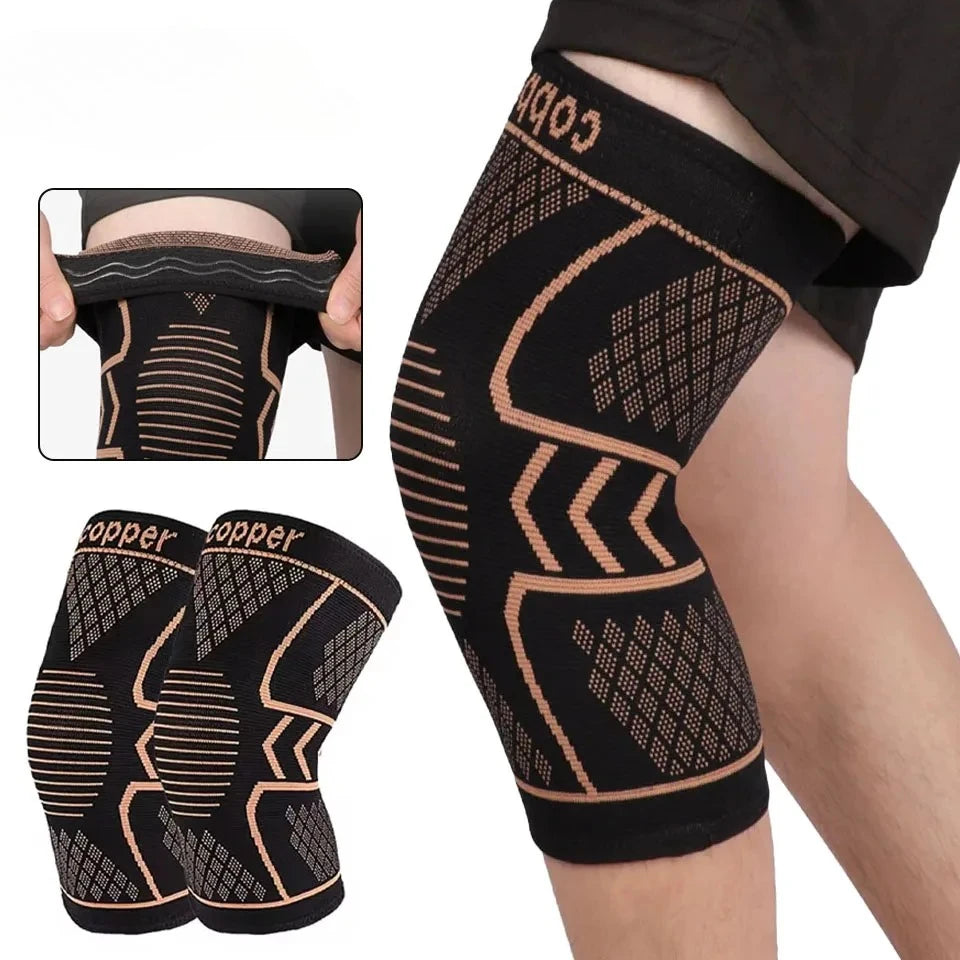 GOBYGO Copper Knee Support Braces Compression Sleeve