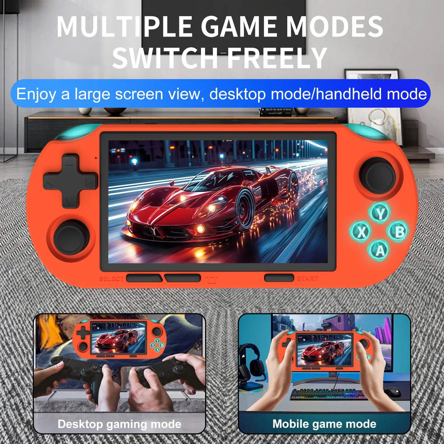 GAMINJA ANS16 Handheld Console Preloaded With Games