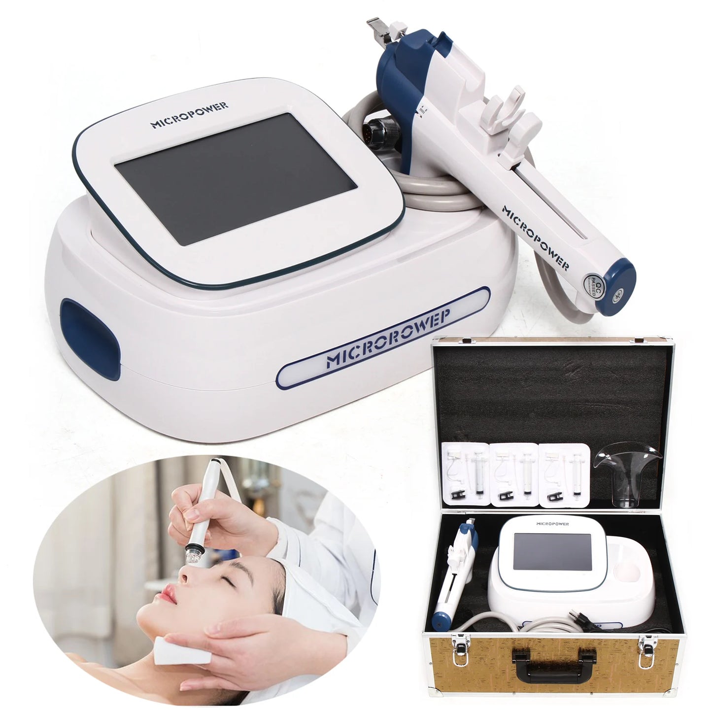 RF Beauty Machine 60W For Face LCD Facial Lifting Aging