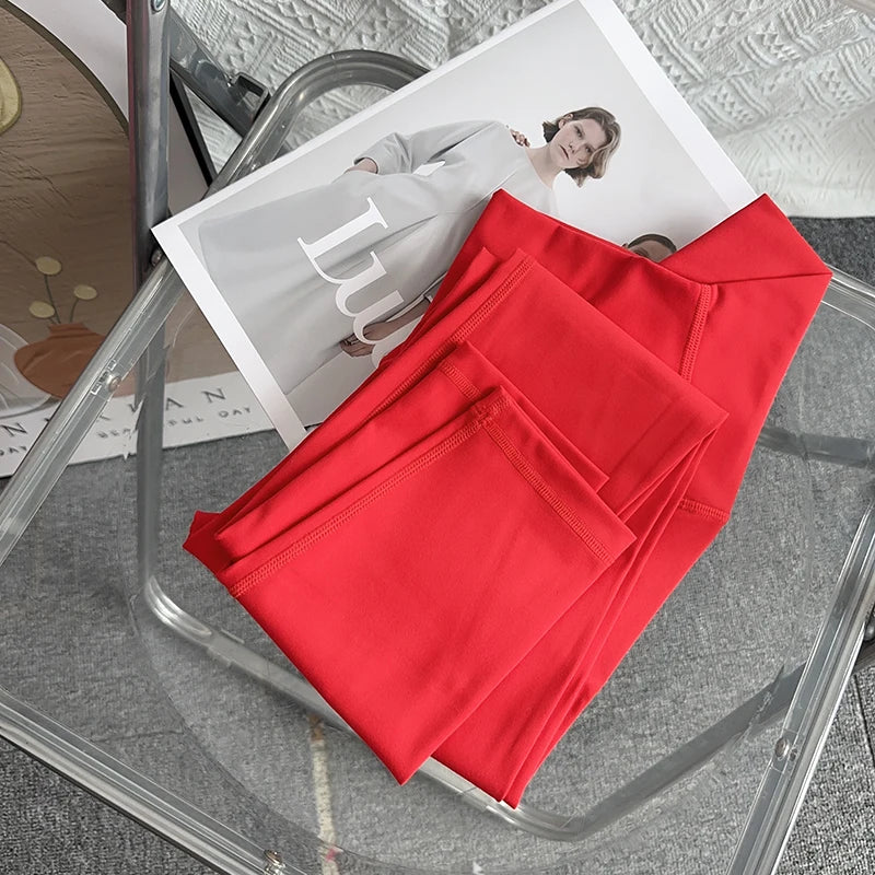Zhumu Gymcn Yoga Leggings High Waist Breathable Quick Drying