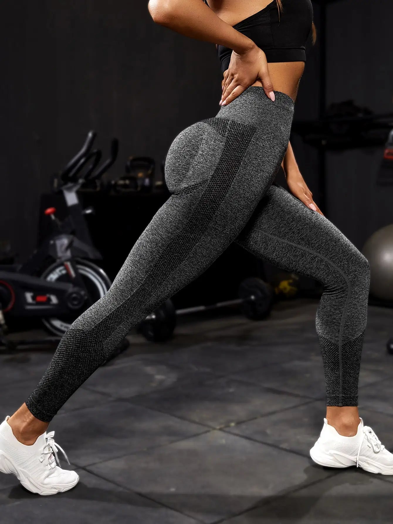 Yoga Sport Women Seamless Fitness Leggings For Gym