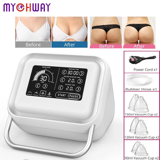 Mychway Vacuum Therapy Machine Buttock Cupping Set Of 6 Cups