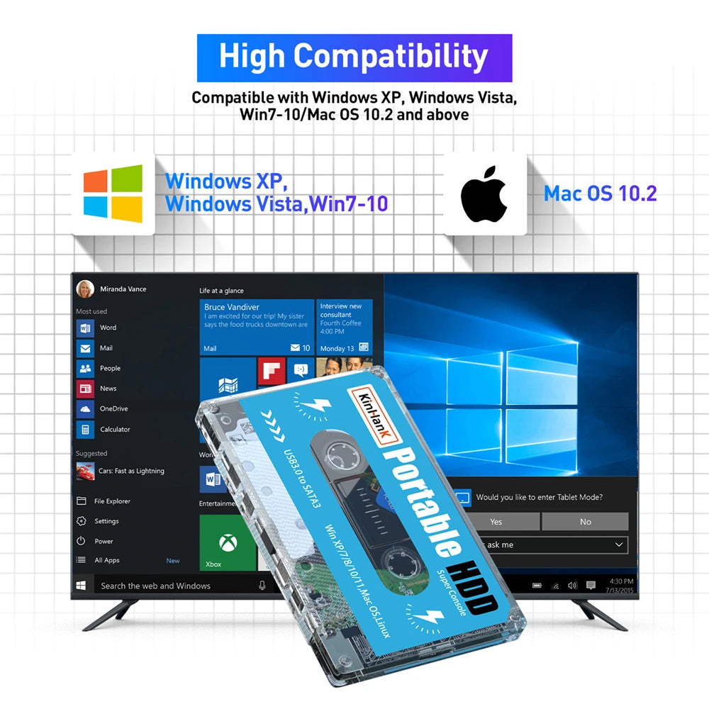 KINHANK Super Console X Retro Gaming HDD Batocera 110000 Games