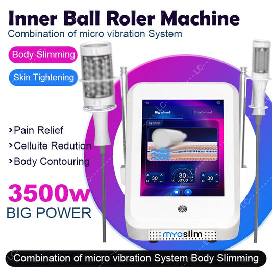 EMSZE Inner Ball Roller Slimming Massager 360 Rotating Cellulite Reduction