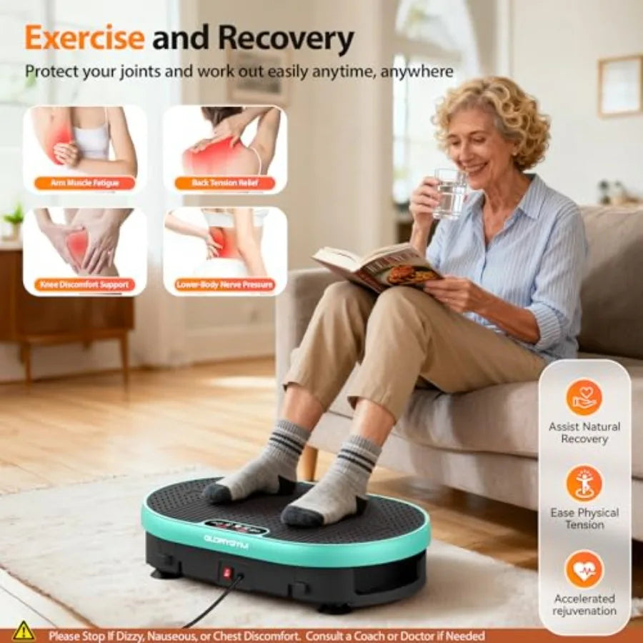 SHXI Vibration Plate Fitness Platform Full Body Shaping And Fat Burn