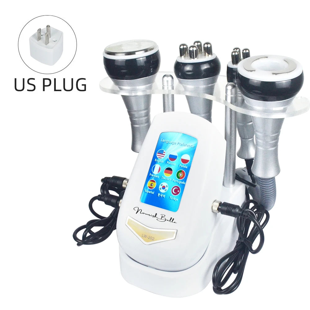 Sentidos 4 In 1 40K Ultrasonic Cavitation Machine Body Slimming Facial