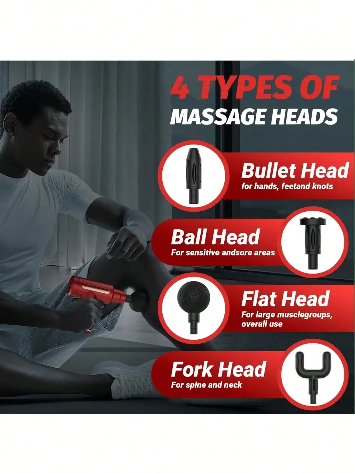 Mini Handheld Deep Tissue Massage Gun For Portable Muscle Recovery