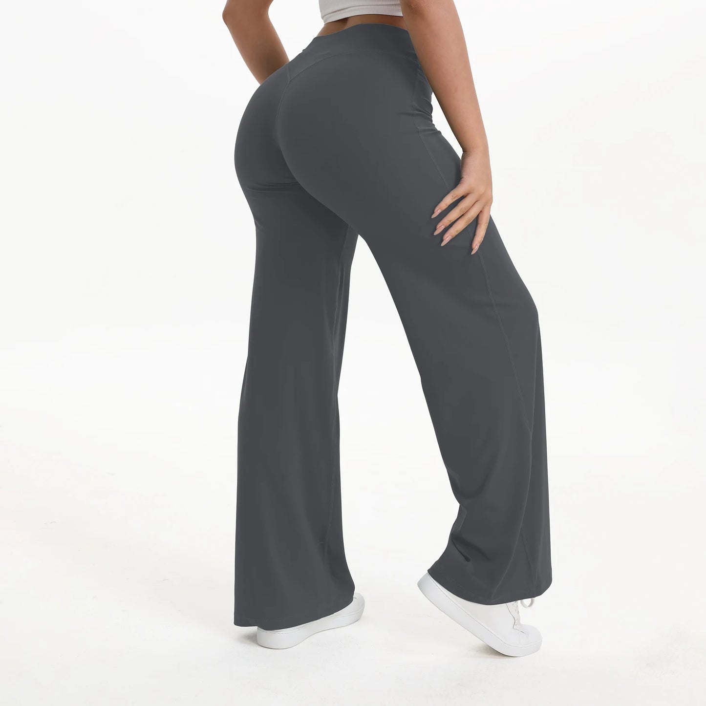 NCLAGEN Women Mid Waist Softmotion Yoga Pants