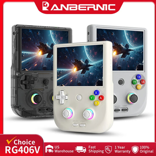 Anbernic RG406V Retro Handheld Console Multitouch WiFi