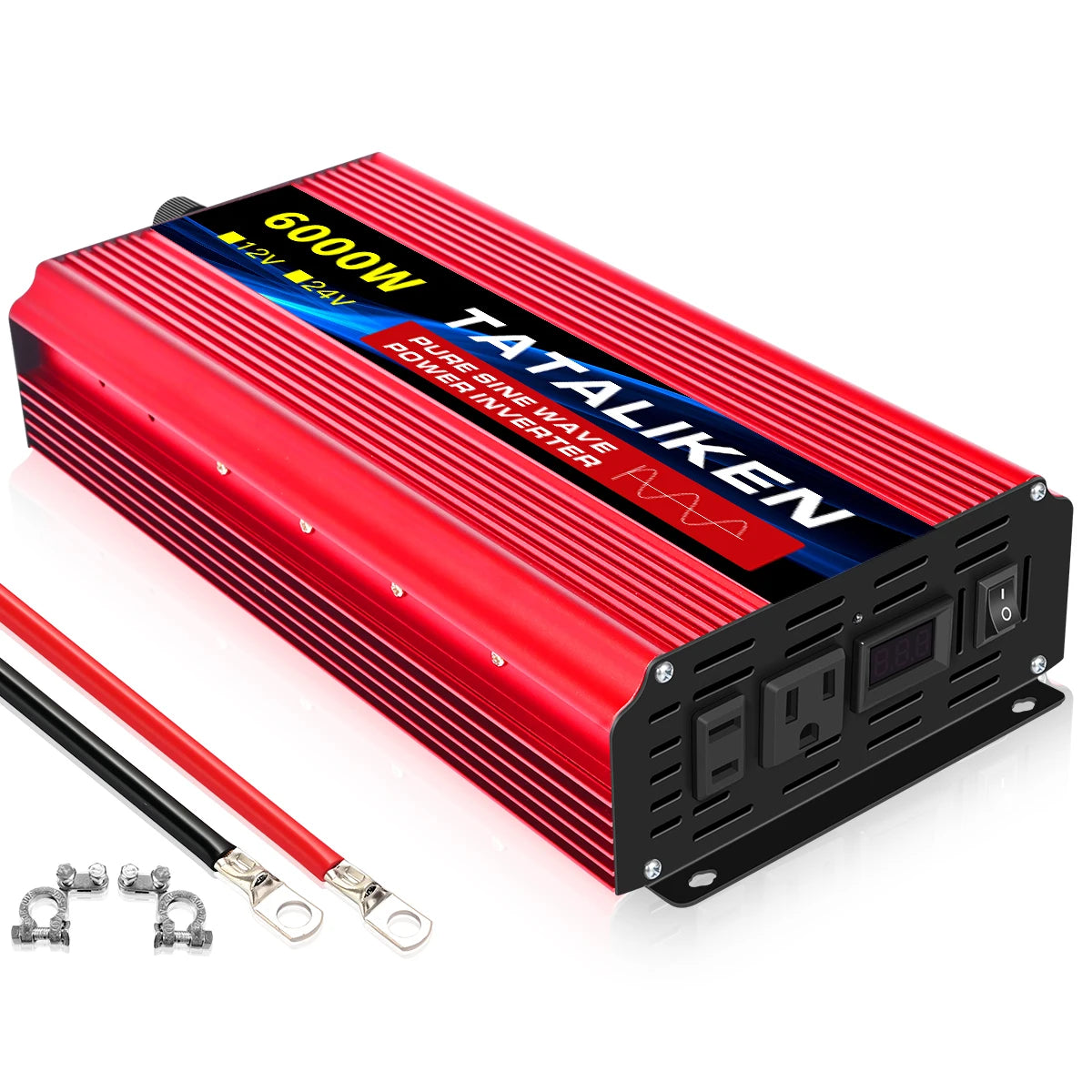 TATALIKEN 12V to 110V Pure Sine Wave Car Inverter Power