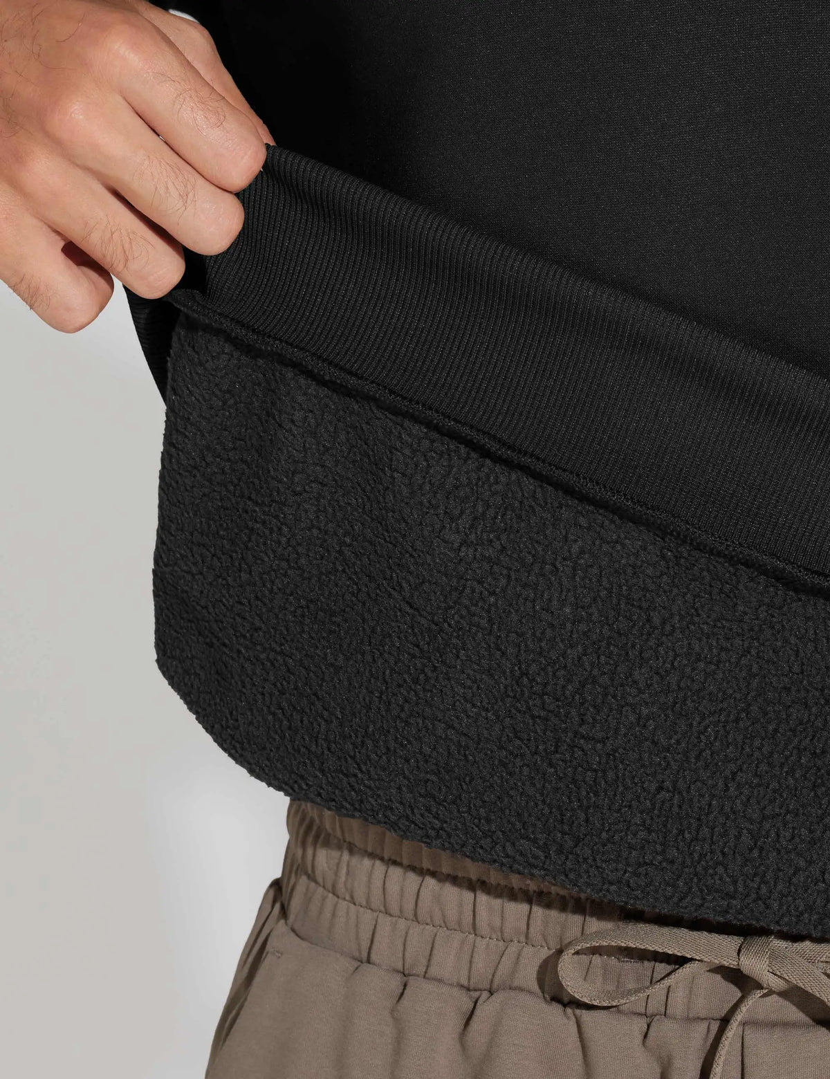 The Gym People Men's Half Zip Fleece Pullover