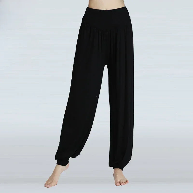 Women's Elastic Yoga Pants Loose Casual Breathable Comfortable