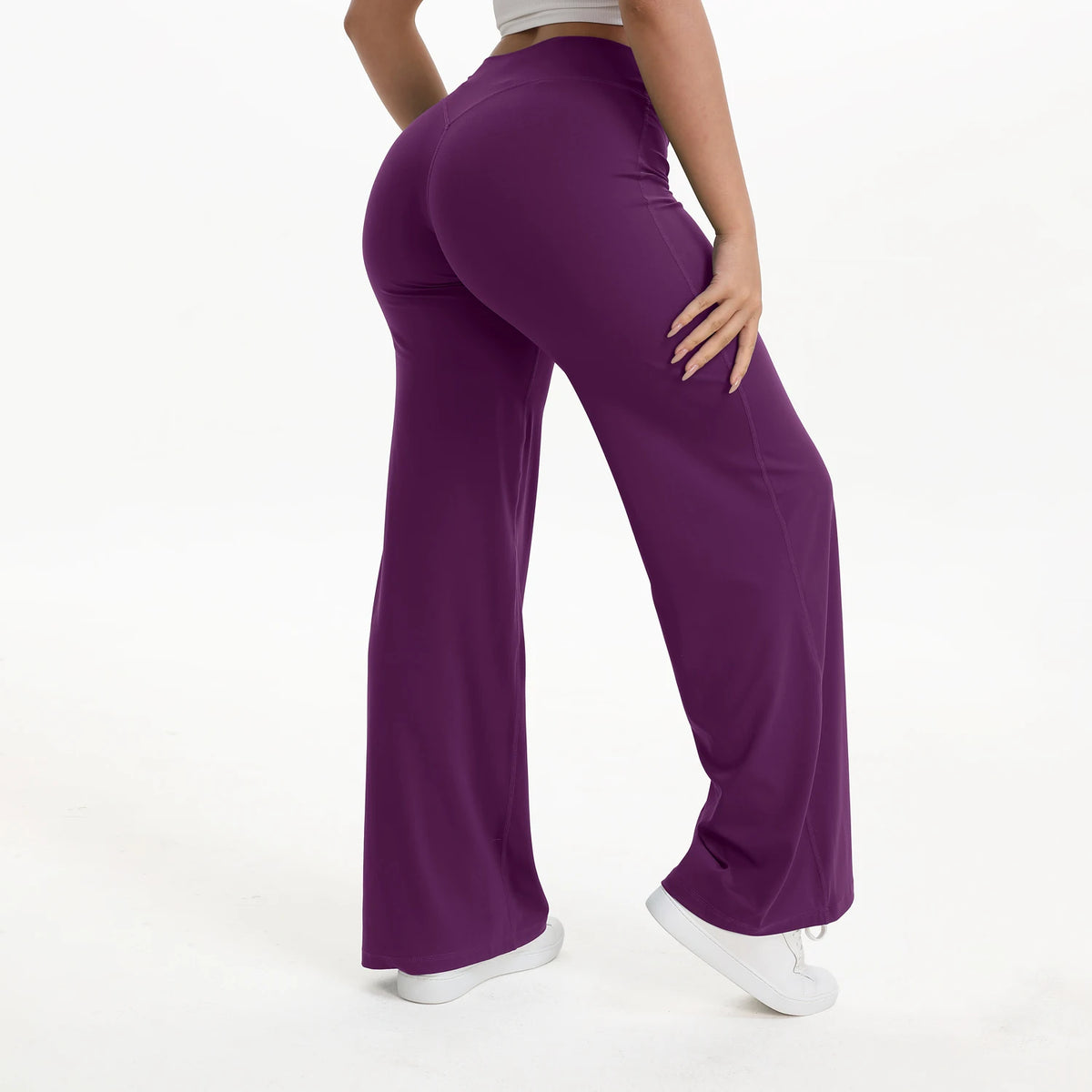 NCLAGEN Women Mid Waist Softmotion Yoga Pants