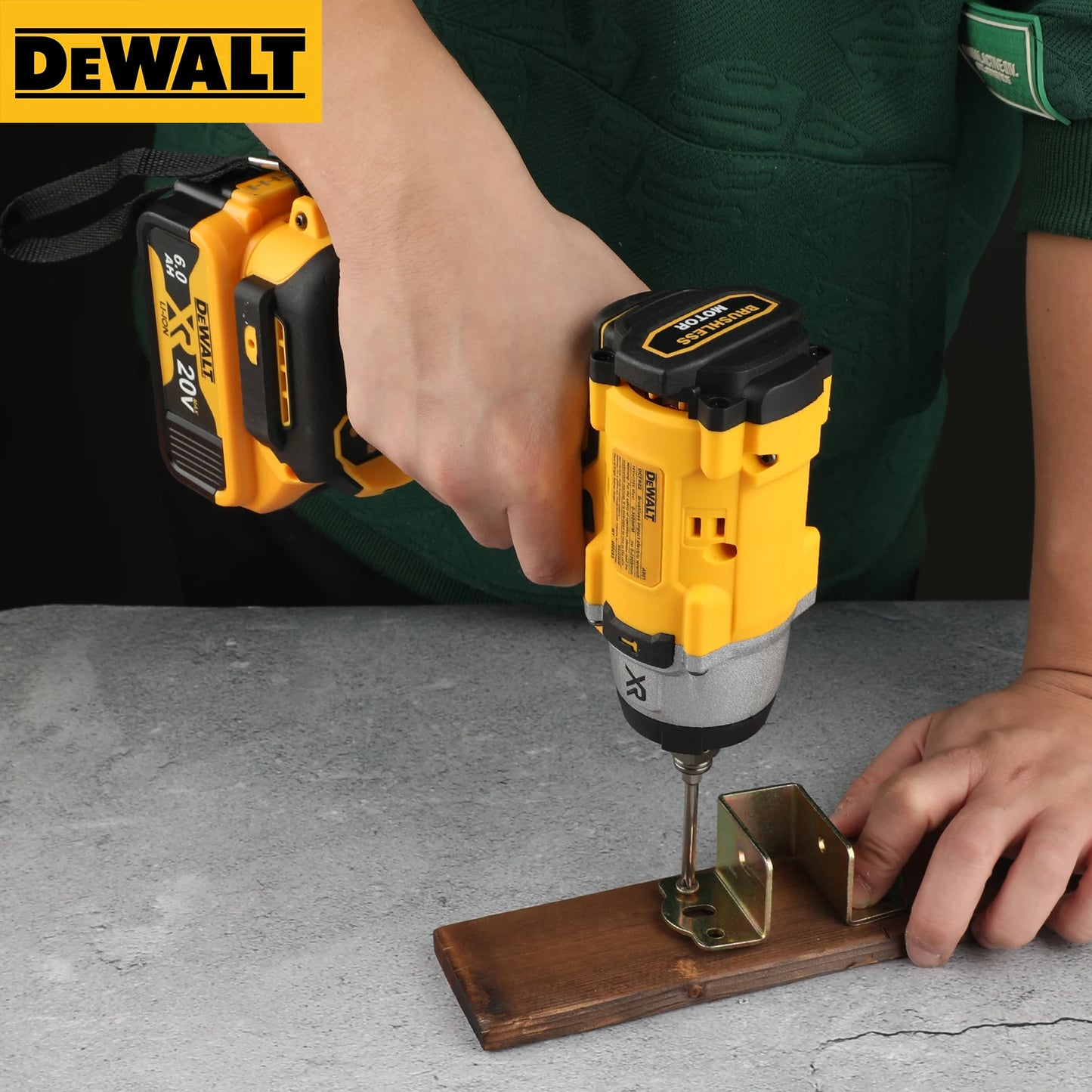 DEWALT DCF922 20V Max Brushless Impact Wrench, 3-Speed