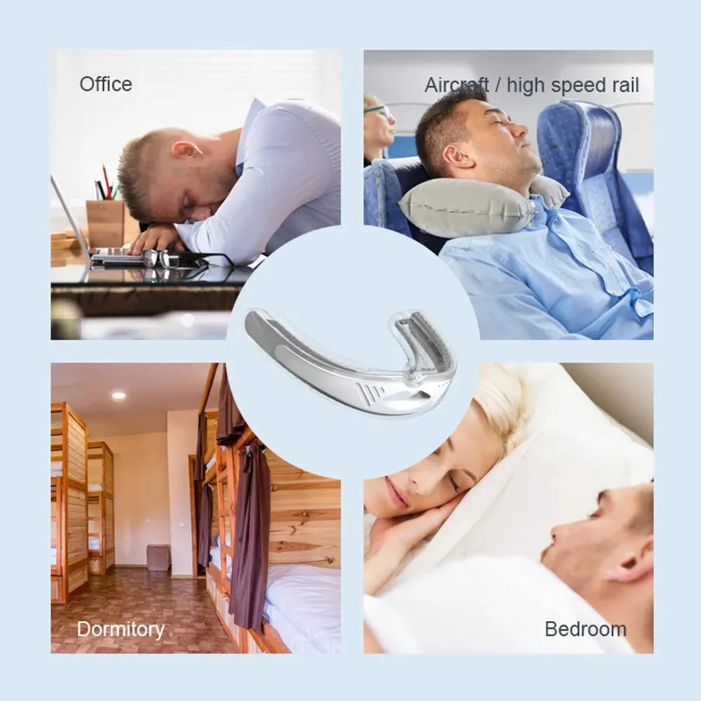 Anti Snoring Bruxism Mouth Guard Sleeping Aid Device