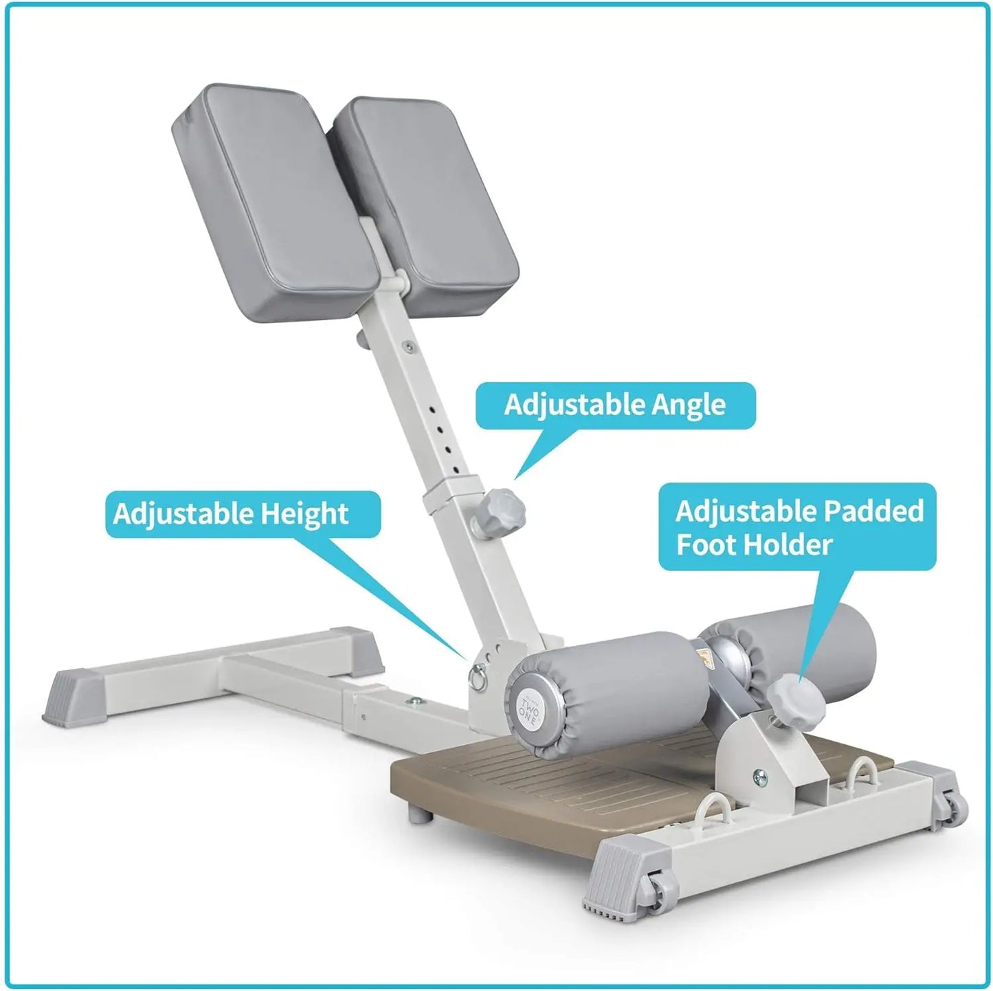 Deluxe Sissy Squat Bench for Home Gym and Leg Exercise