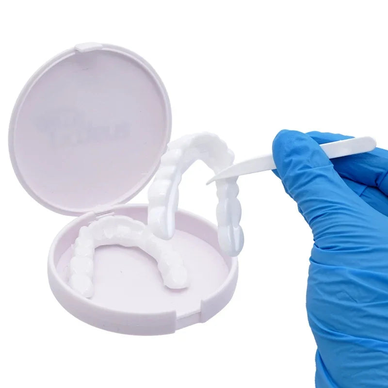 Dental Snap On Smile Veneers Temporary Resin Prosthesis