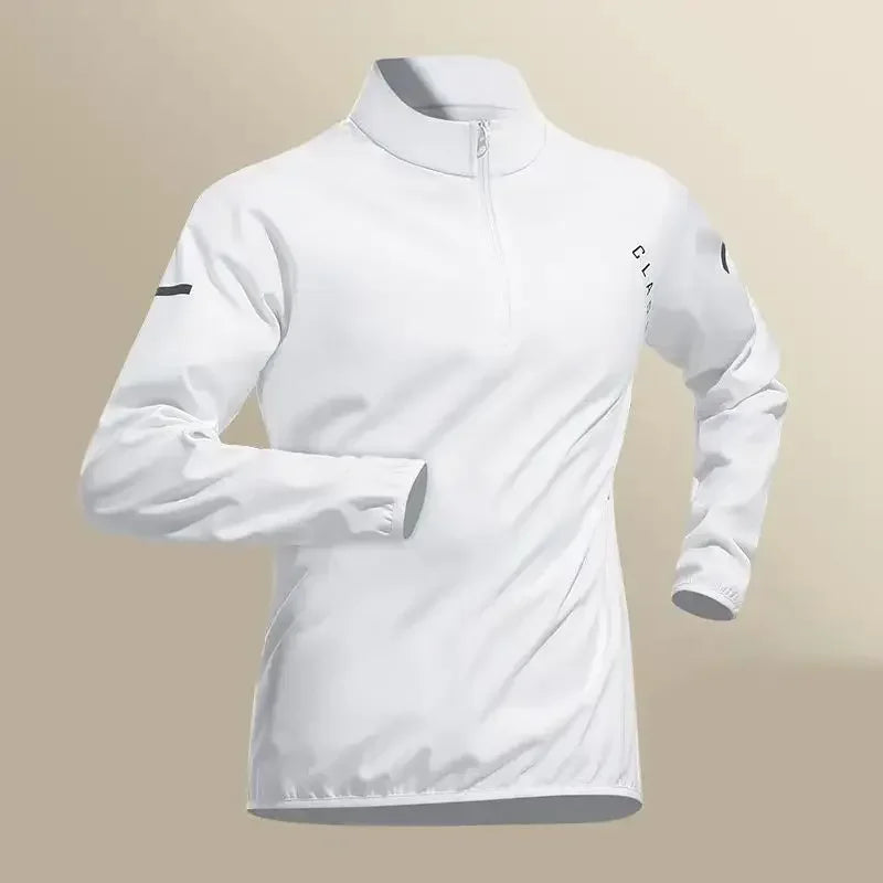 Unisex Quick Dry Outdoor Running Set Jacket And Pants Sportswear