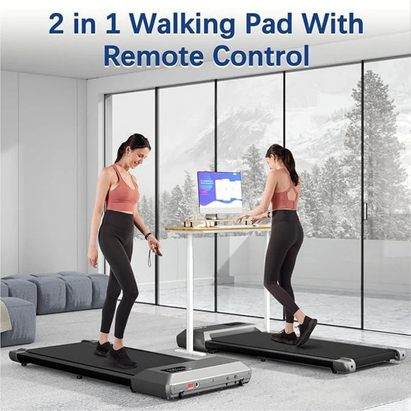 Home Treadmill 2.5 HP With LCD Display 2in1 Walking Running