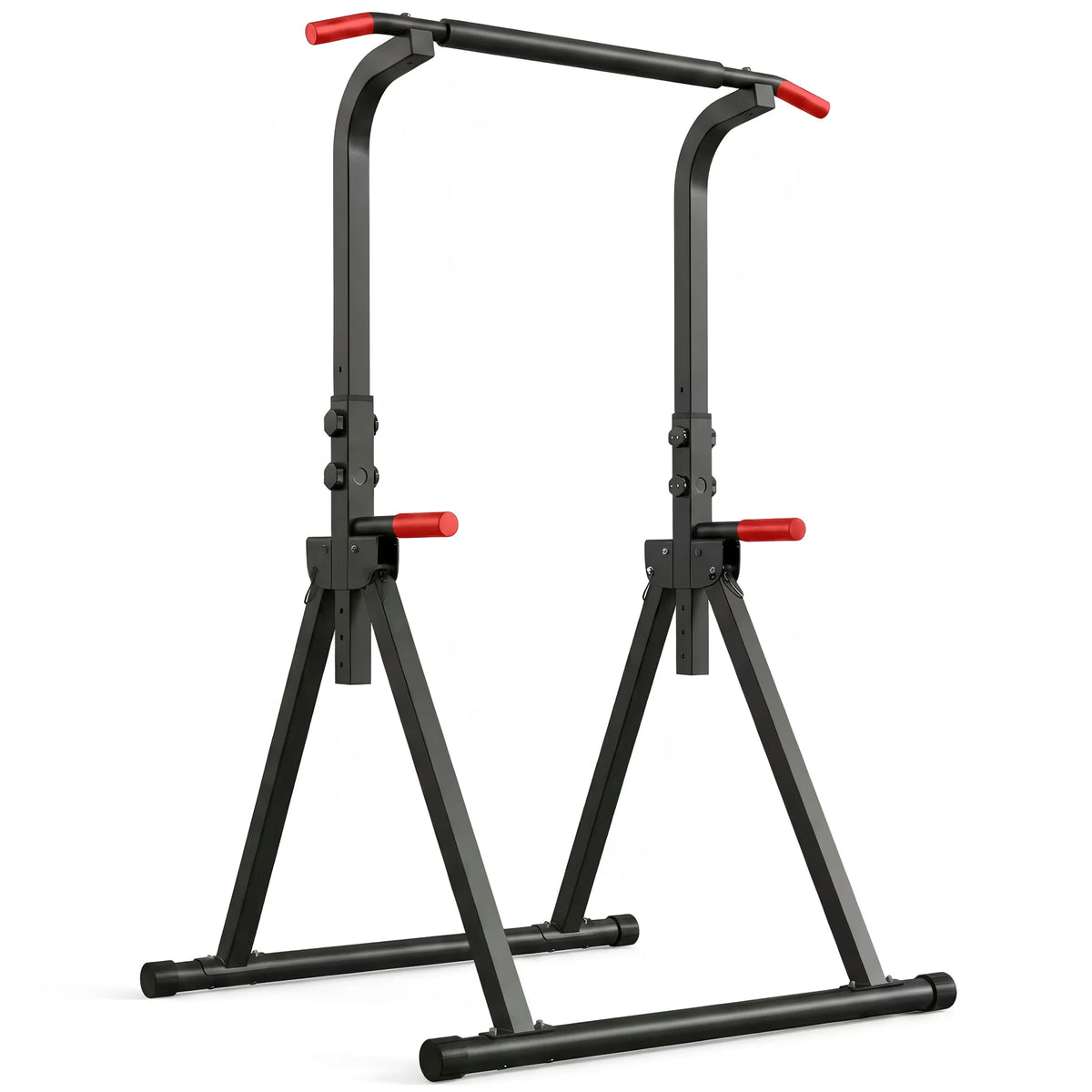 Foldable Power Tower With 440 Lbs Max Capacity Home Gym