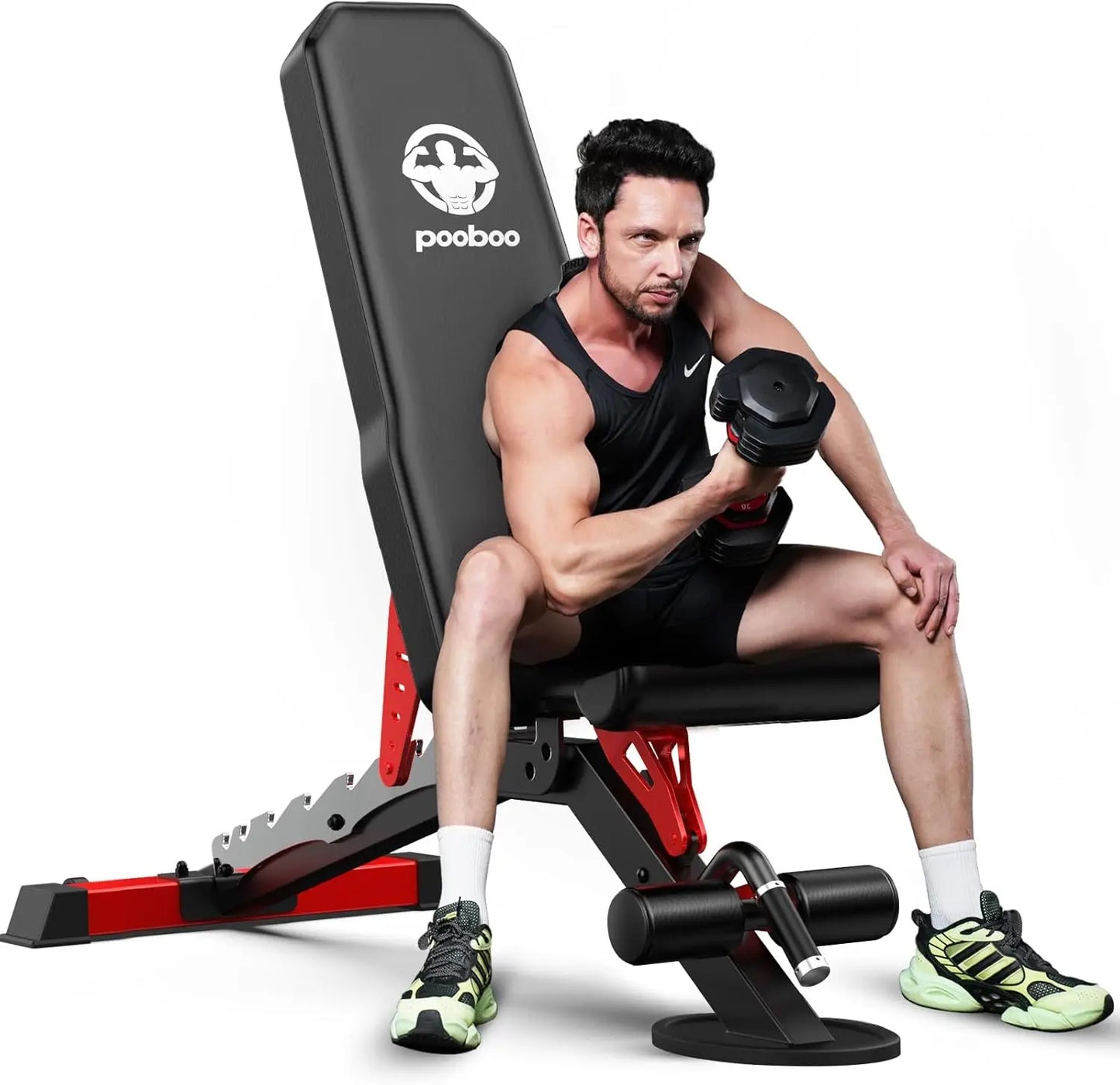 Adjustable Weight Bench For Home Gym 1500LBS Capacity Elite