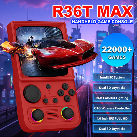 AQHH AISLPC R36T MAX Retro Handheld Console EmuELEC