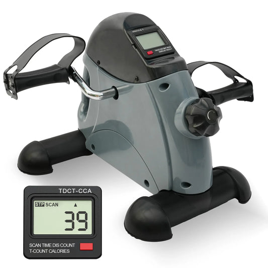 Mini Under Desk Pedal Exercise Bike With LCD Display