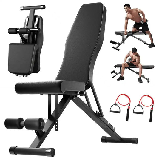 Adjustable Weight Bench For Full Body Workout Foldable 1000lb Capacity