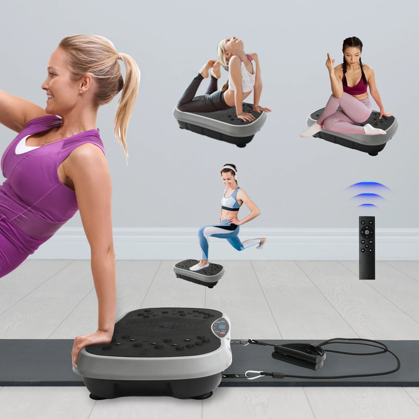 N Vibration Plate Exercise Machine Fat Burning Home Workout